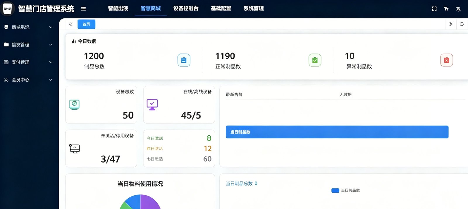 智慧门店管理后台